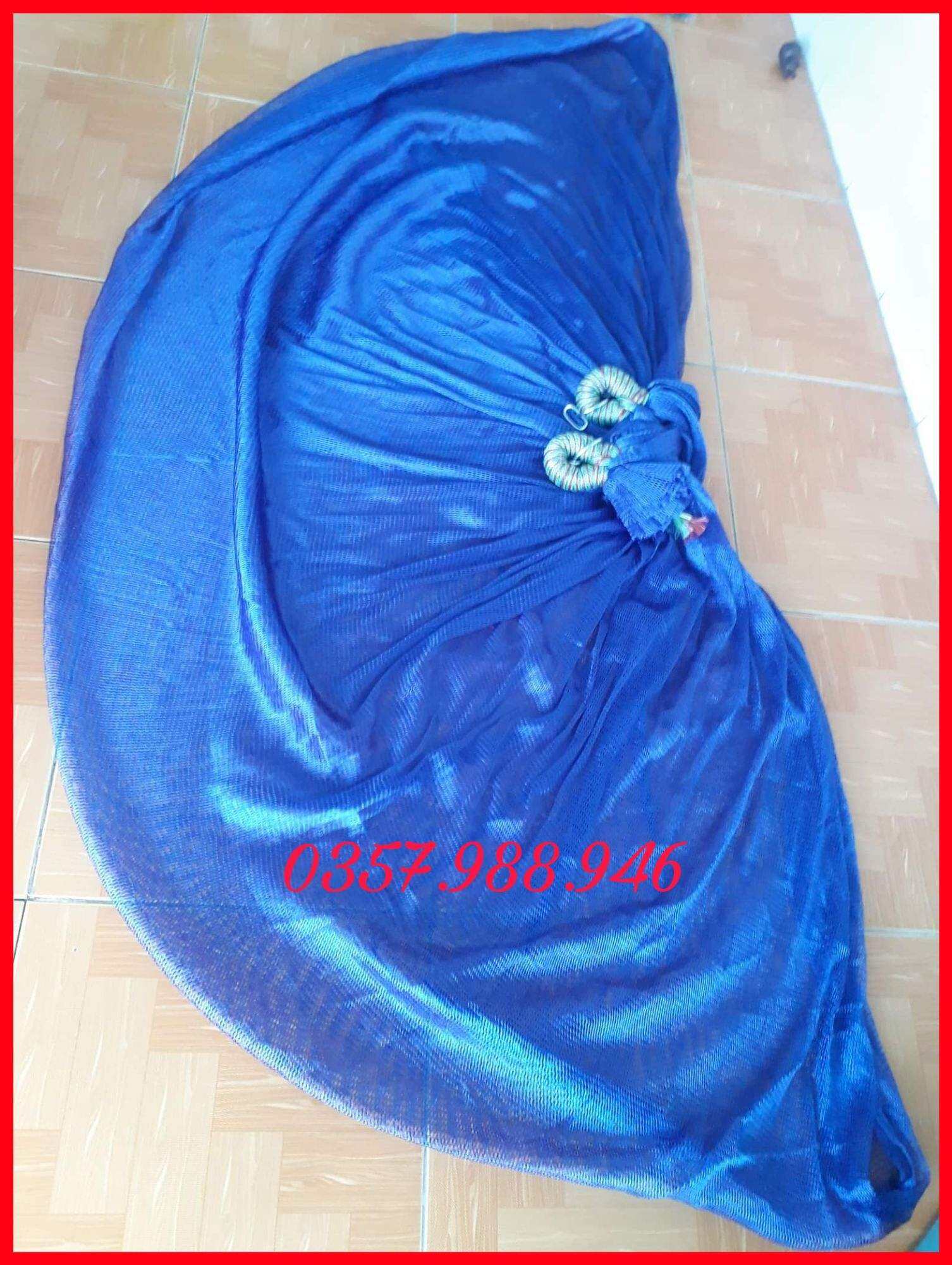 Võng Lưới 2 Lớp Bó Đầu Cao Cấp Dày Rộng 240cm. Võng Lưới Cỡ Đại