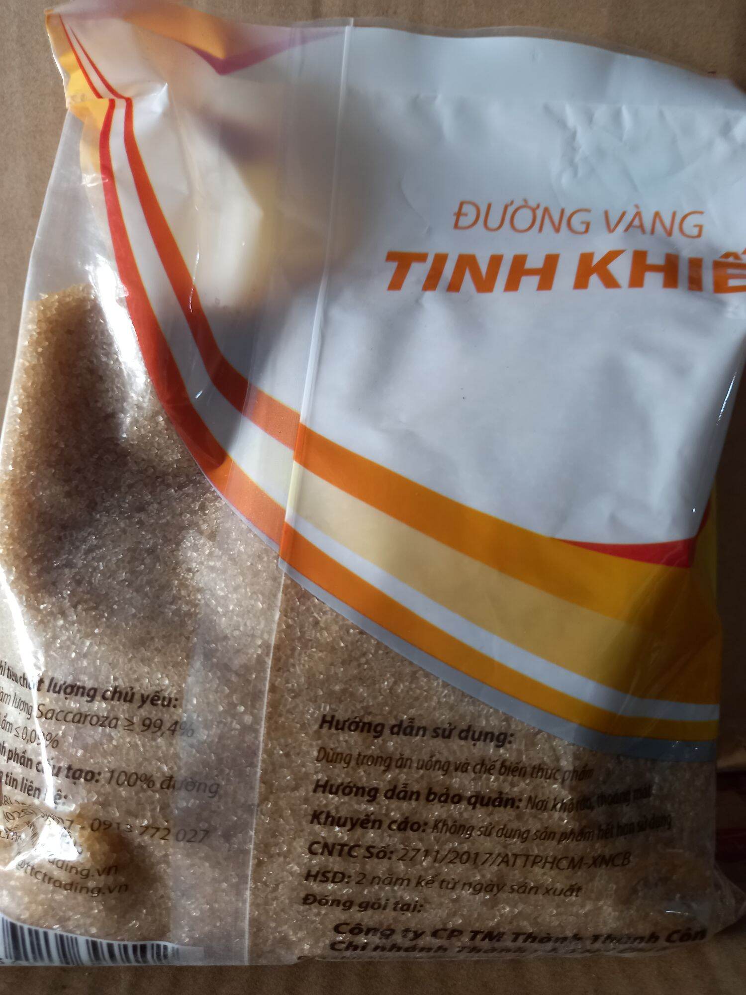 Đường cát vàng 1 kg