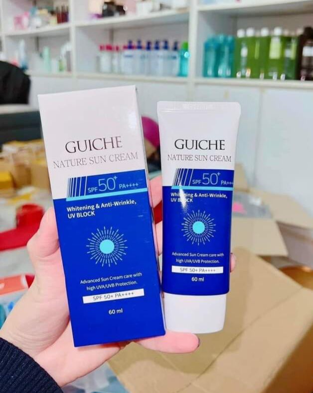 Kem Chống Nắng Guiche Nature Sun Cream Hàn Quốc 60ml