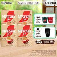 [November Promotion] - Combo of 4 Boxes of Nescafé 3in1 Instant Coffee Milk Cream Flavor 20 Packets