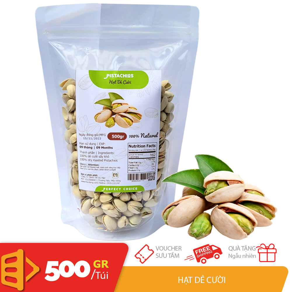 Túi 500gr hạt dẻ cười thơm ngon bổ dưỡng