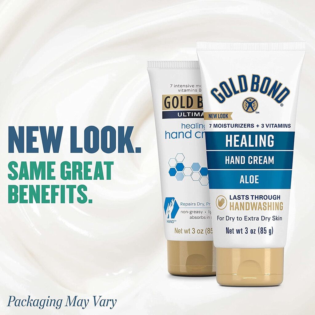 Mẫu mới - Kem dưỡng tay Gold Bond Ultimate Healing Hand Cream 85g