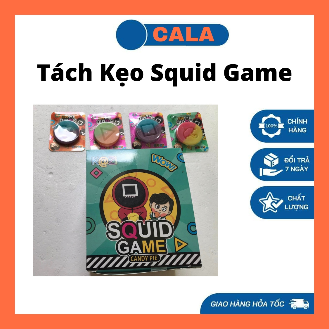 Tách Kẹo Squid Game
