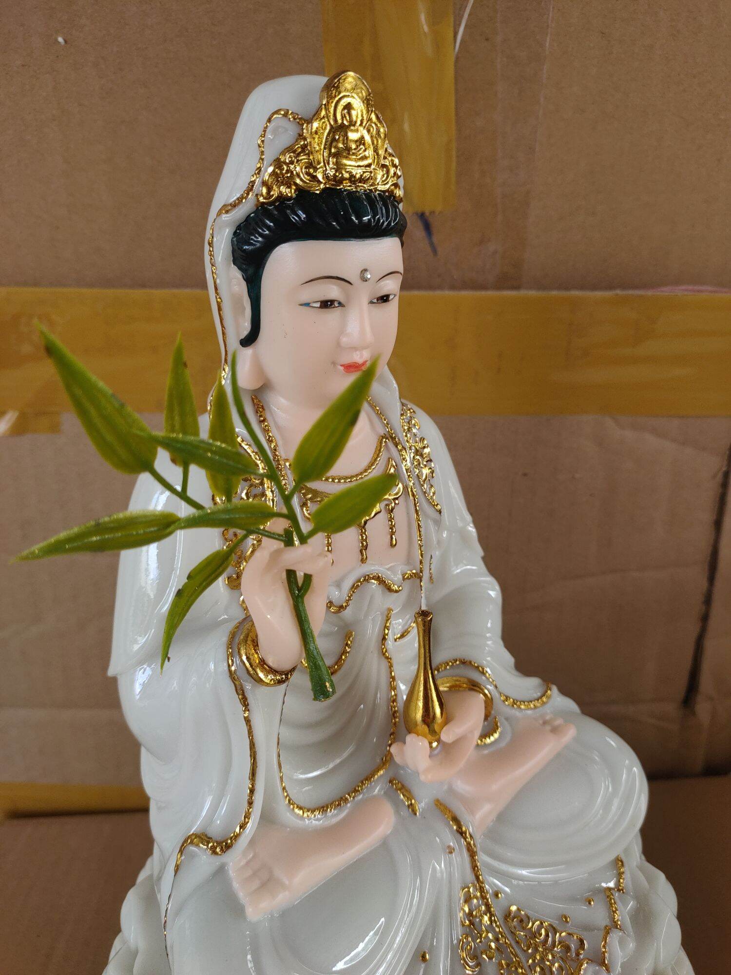 Tượng Quan Âm Bồ Tát cao 30cm