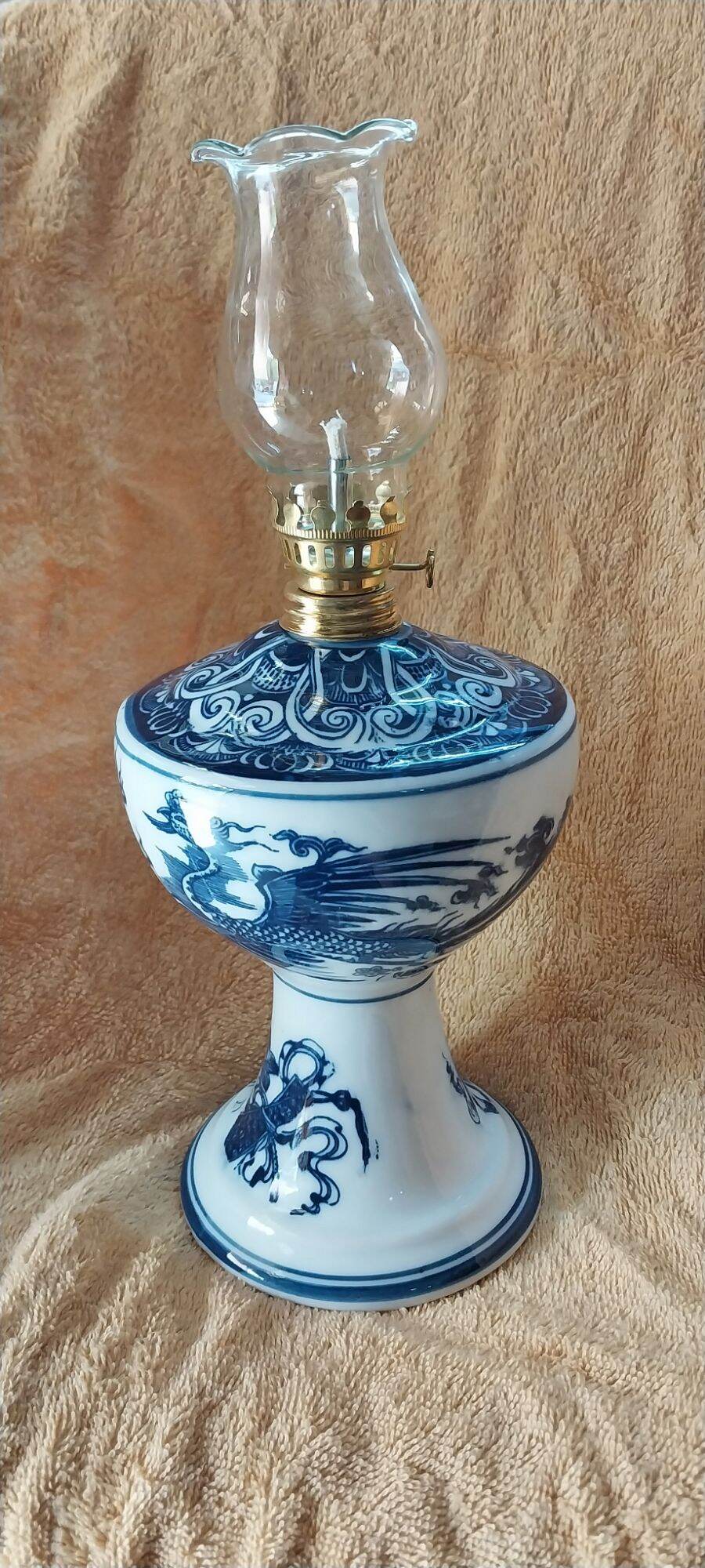 ĐÈN DẦU GỐM SỨ BÁT TRÀNG