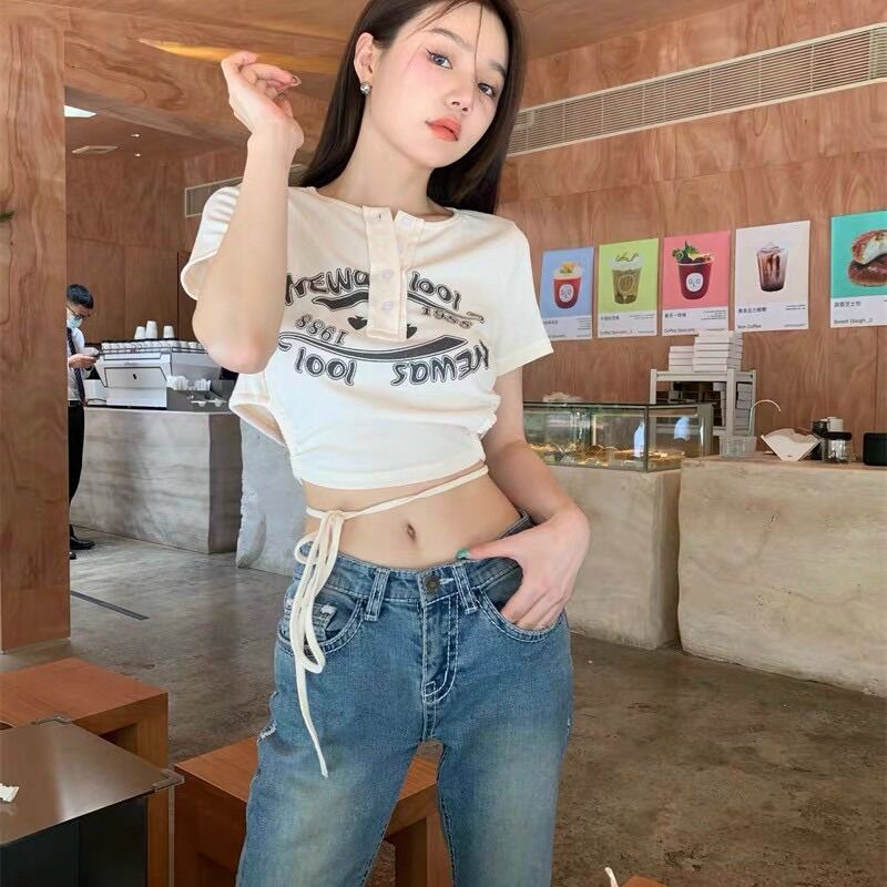 Áo croptop tool dây xinh BG