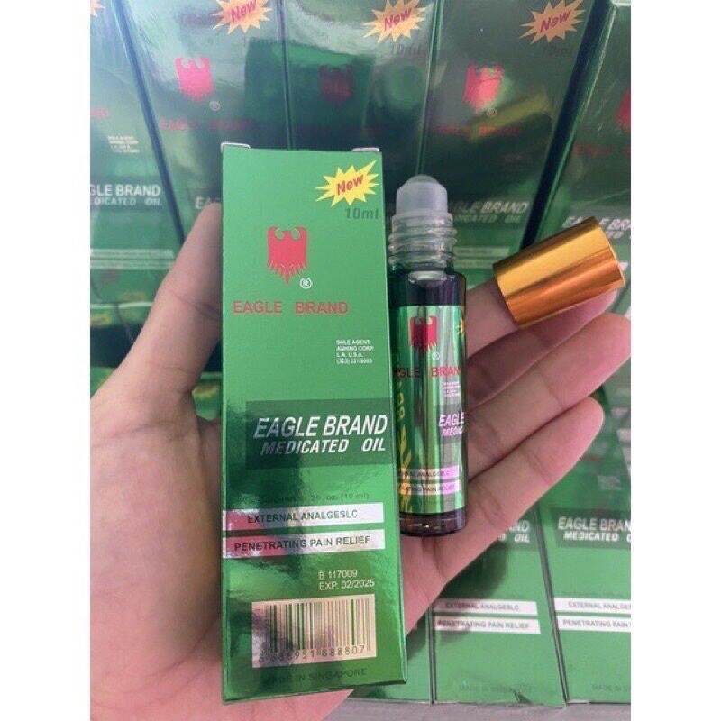 Dầu gió xanh dạng lăn 10 ml