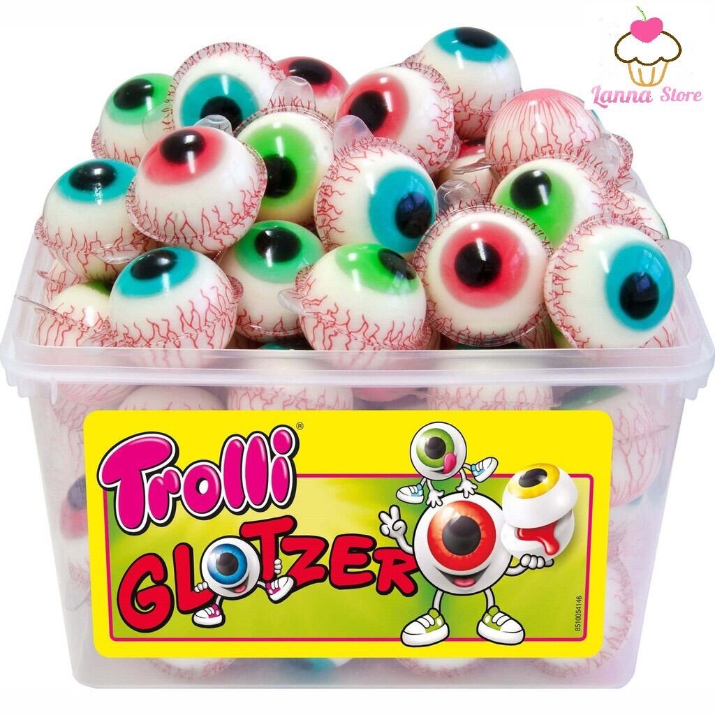 Kẹo Mắt Xốp Kinh Dị gói 250gram