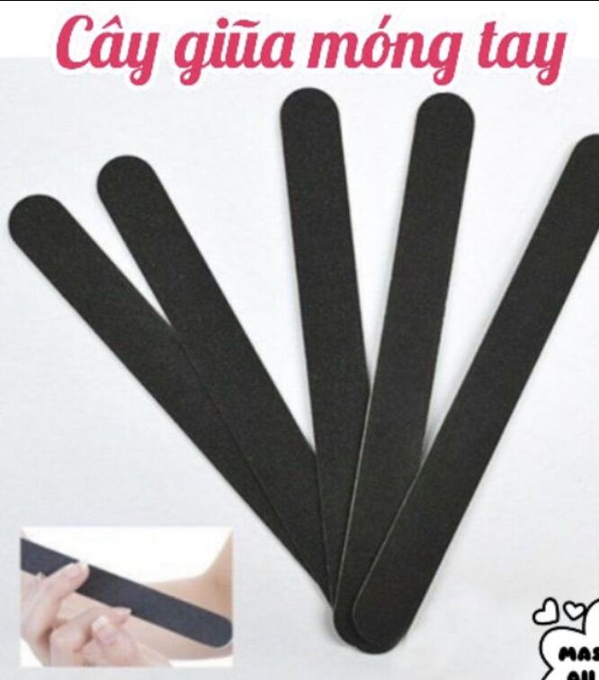 🔥Xả Kho_ 50 Cây Dũa Giấy làm Móng (Dài 13cm)