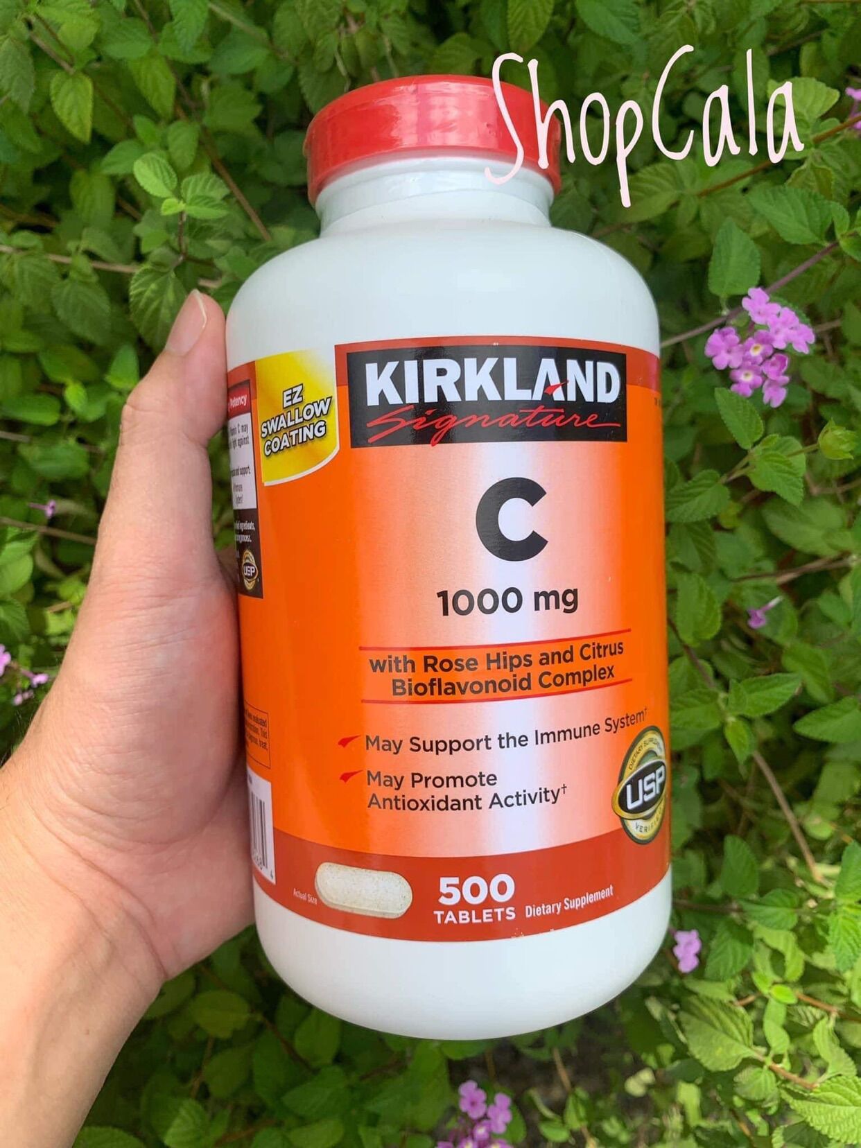Viên uống bổ sung Vitamin C Kirkland 1000mg
