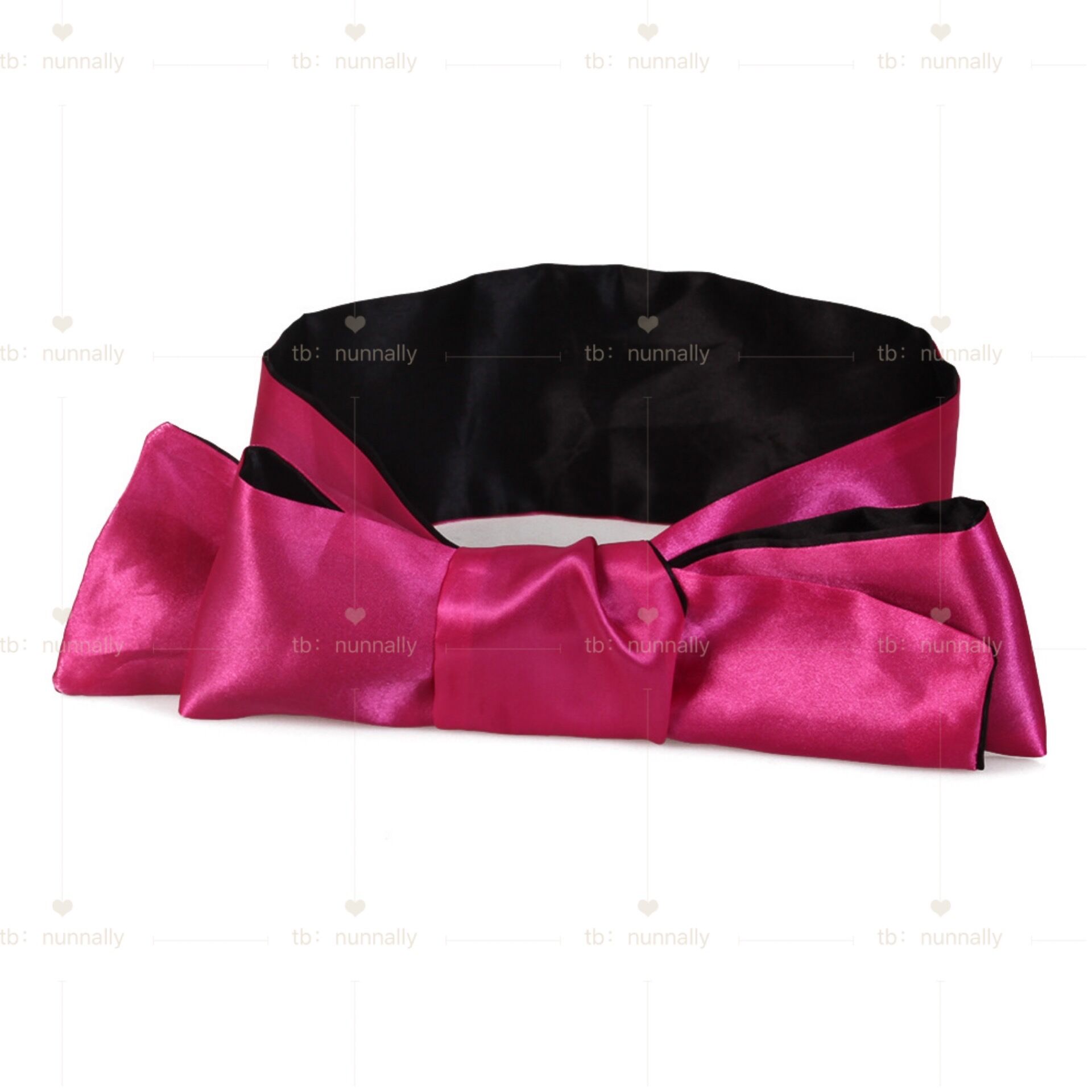 Muốn gắn vào cái gì gắn vào cái gì! bịt mắt hai màu lụa tơ tằm bề mặt satin bịt mắt hai màu gợi cảm vải satin còng tay buộc