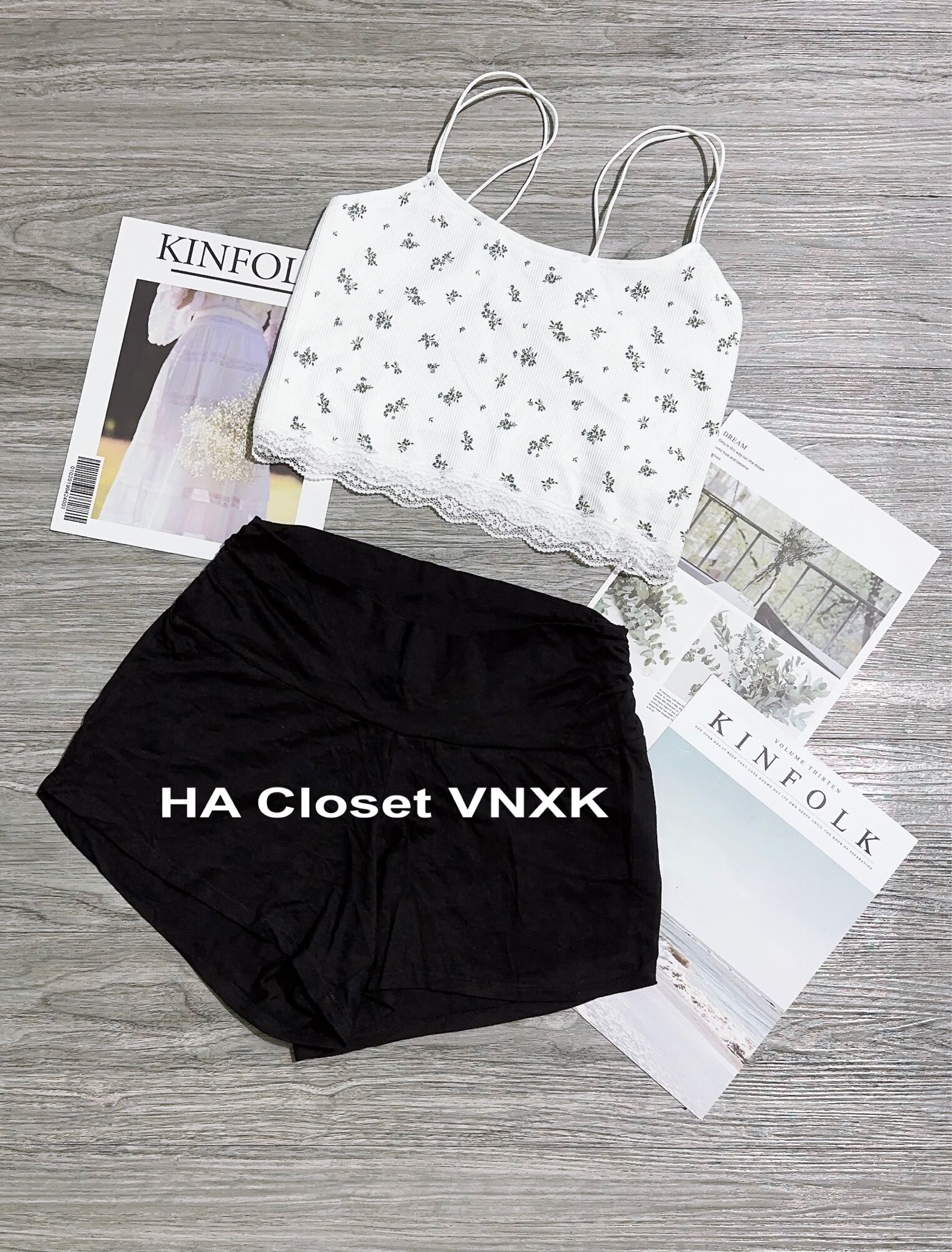 Combo 3áo Crop 2dây PrimarK Xuất Xịn