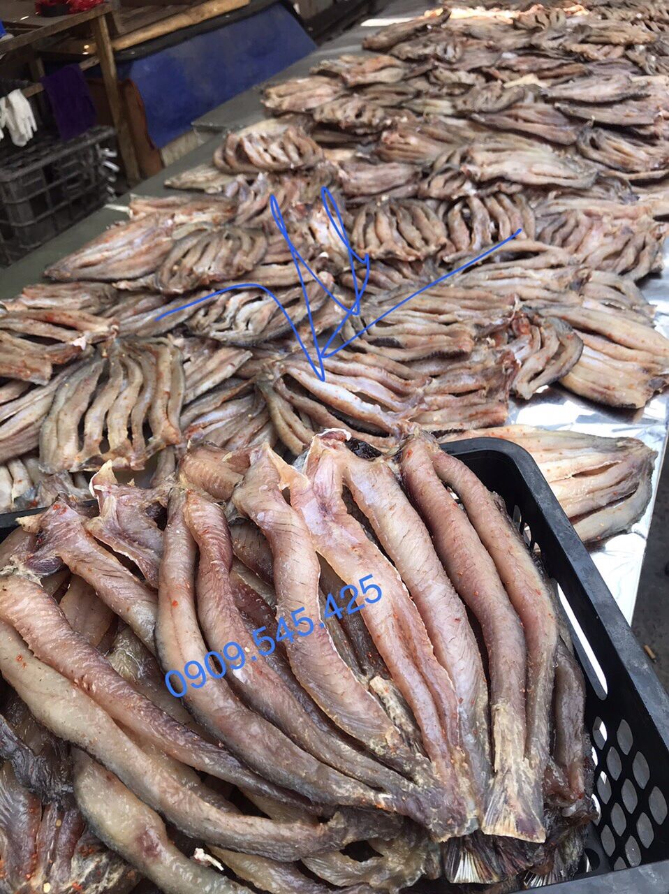Khô cá lóc 3 nắng giá tận xưởng