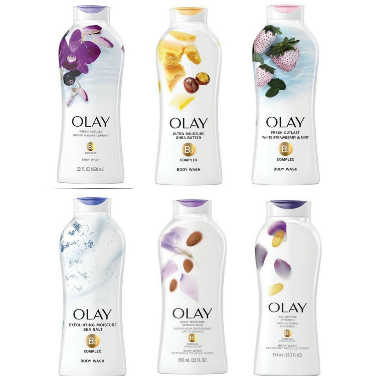 [HCM][MẪU MỚI] SỮA TẮM OLAY MỸ 650ML