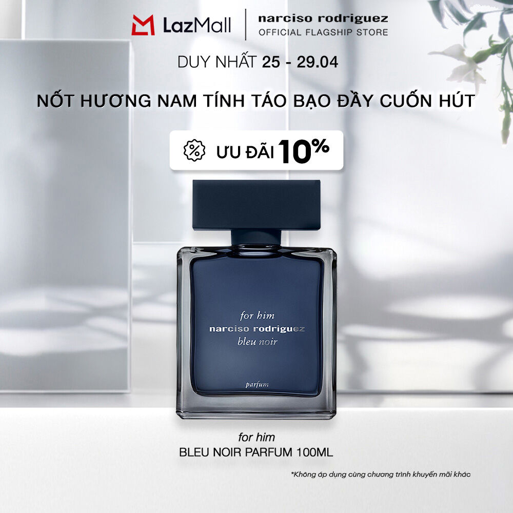 Nước Hoa nam Narciso Rodriguez For Him Bleu Noir Parfum 100ml