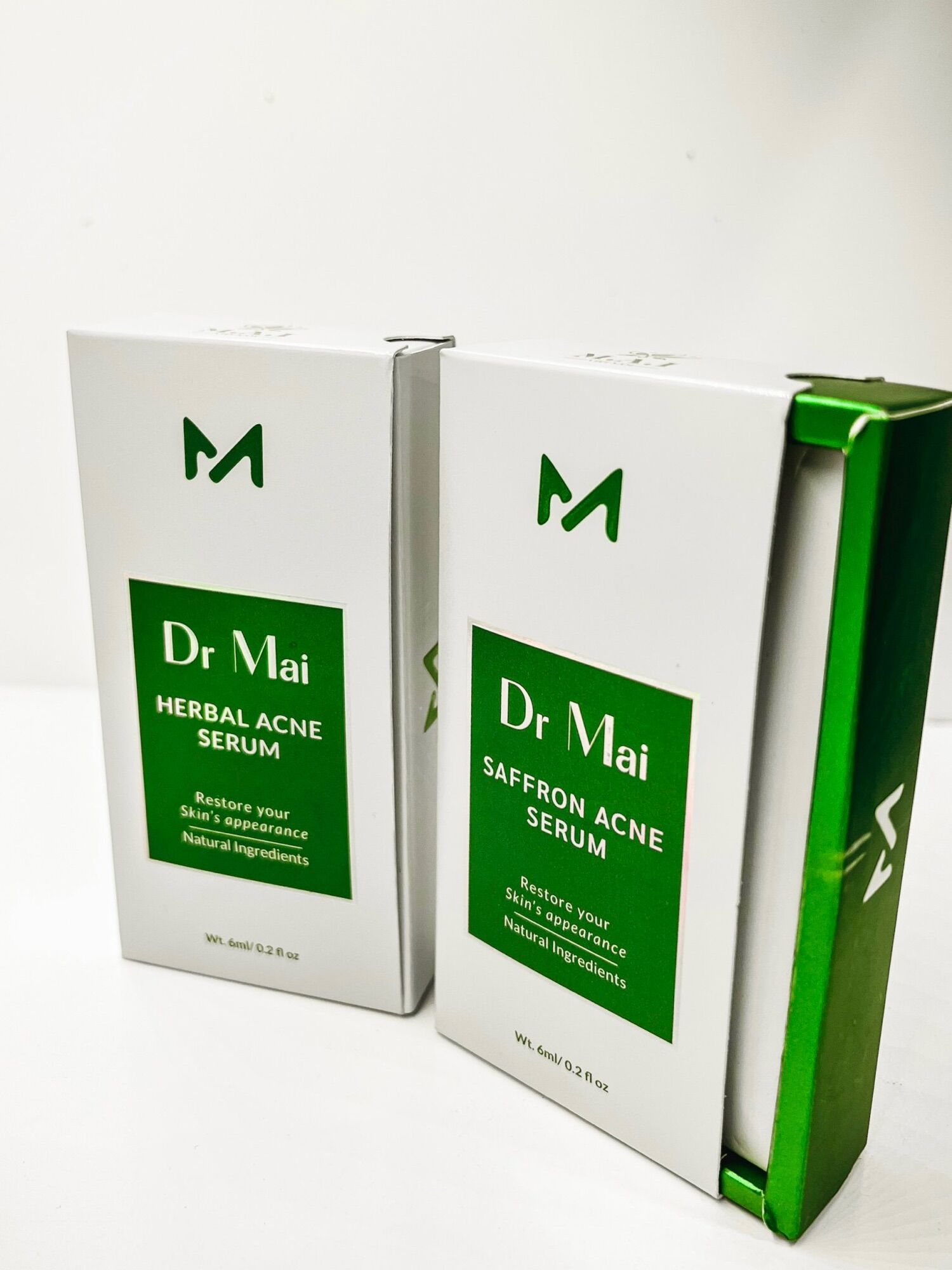 Combo 2 lọ dr mai nguyên chất + dr mai mix saffron