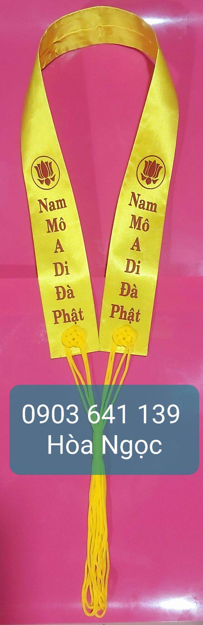[HCM]Pháp y Nam mô A Di Đà Phật ( Phi vàng )