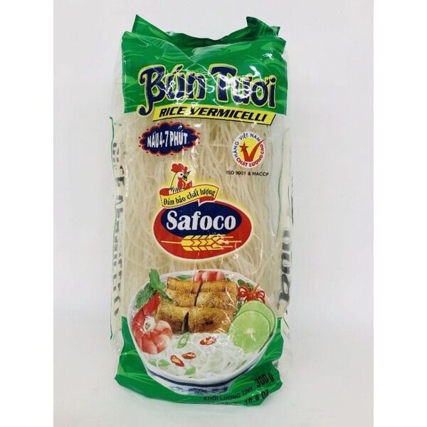 Bún tươi dạng khô Safoco 300g