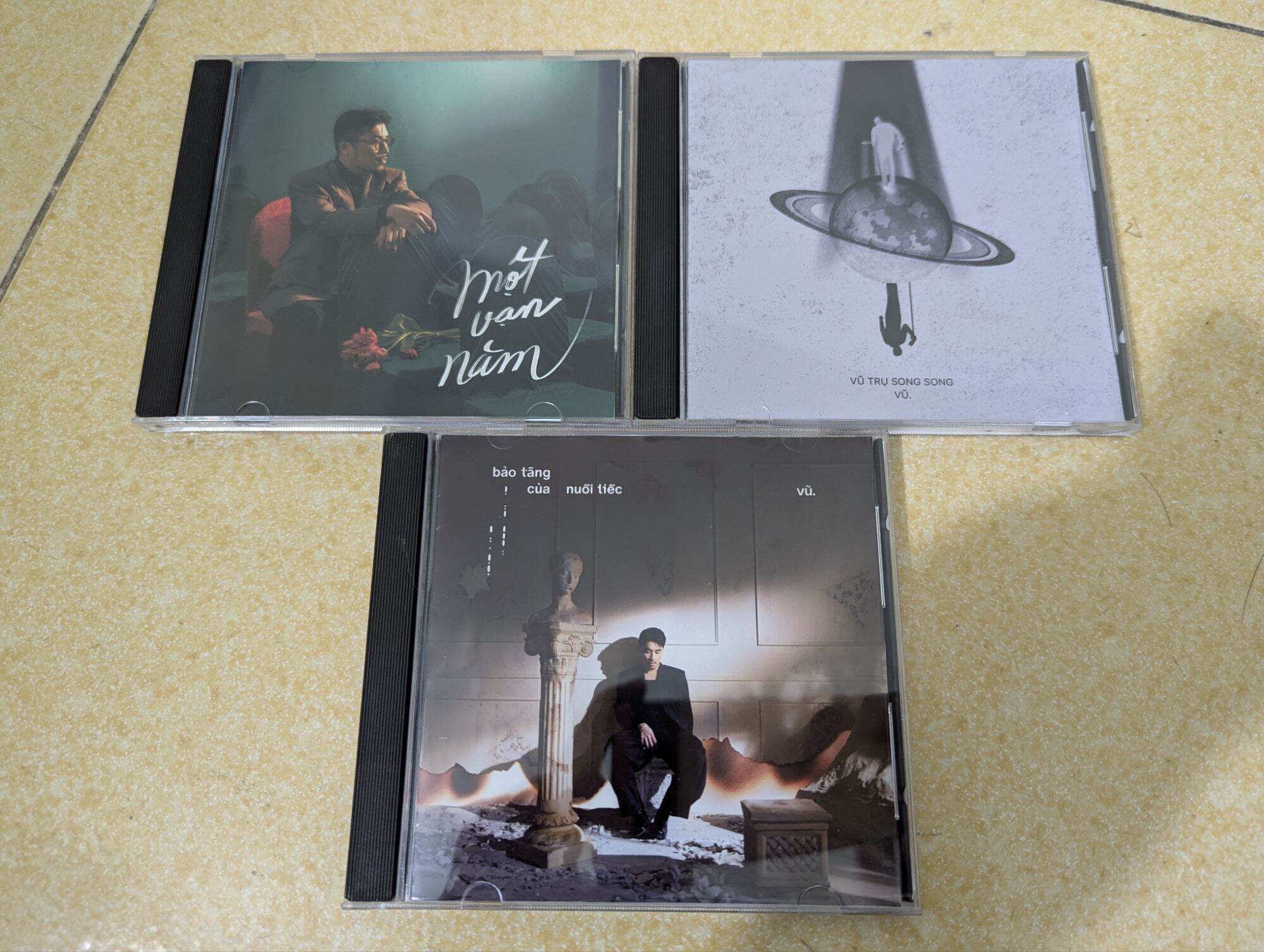 3 CD nhạc của Vũ vol 1,2,3