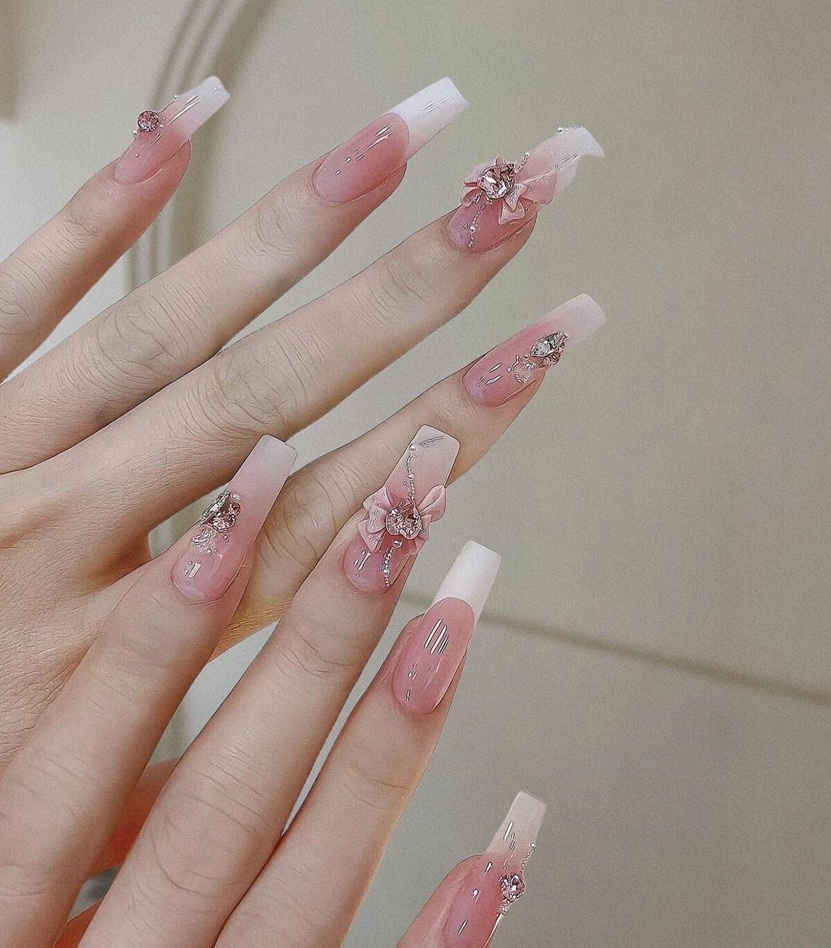 Nailbox thiết kế, mẫu cô dâu - 705
