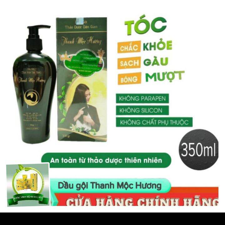 [Hàng chính hãng] Dầu Gội Thảo dược Thanh Mộc Hương (Mẫu mới nhất chai vòi 350ml)