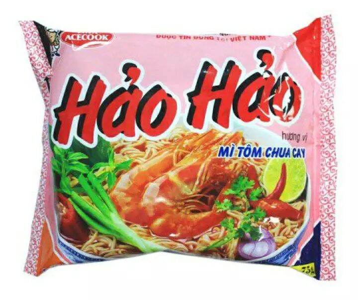 Mì hảo hảo chua cay ăn liền thùng 30 gói 75gr