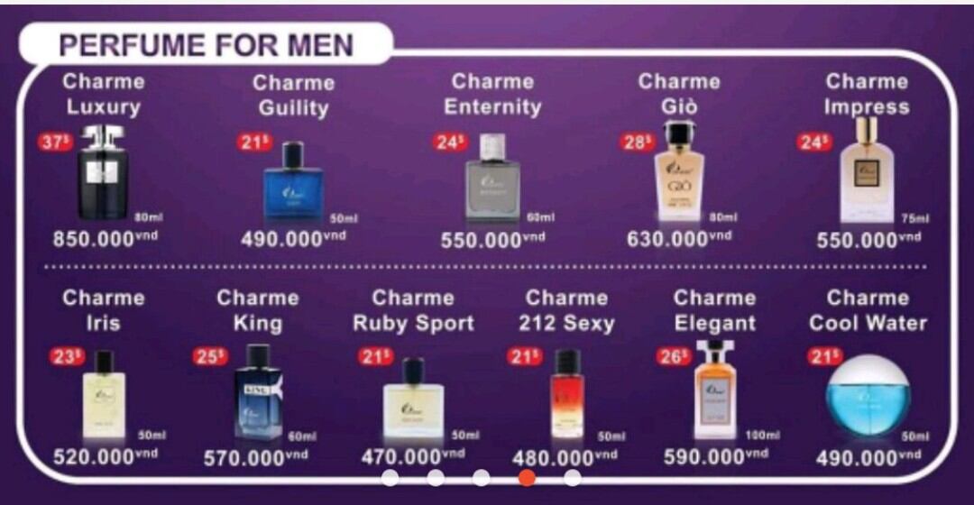 Nước Hoa Nam Giò 80ml Chính Hãng