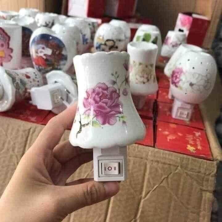 ĐÈN NGỦ XÔNG TINH DẦU  BÁT TRÀNG