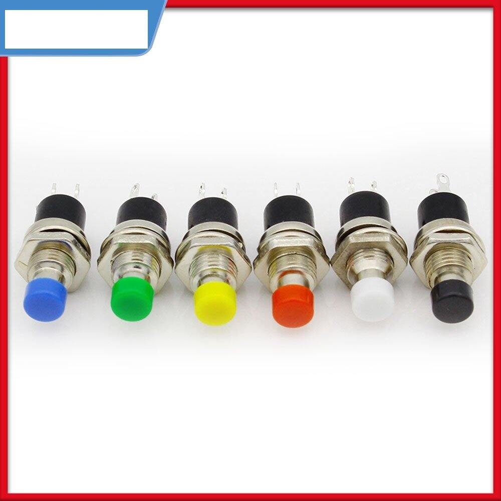 Nút bấm 7mm nhiều màu sắc , 2 pin