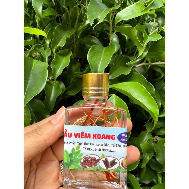 Dầu viêm xoang trắng 30ml (rễ)