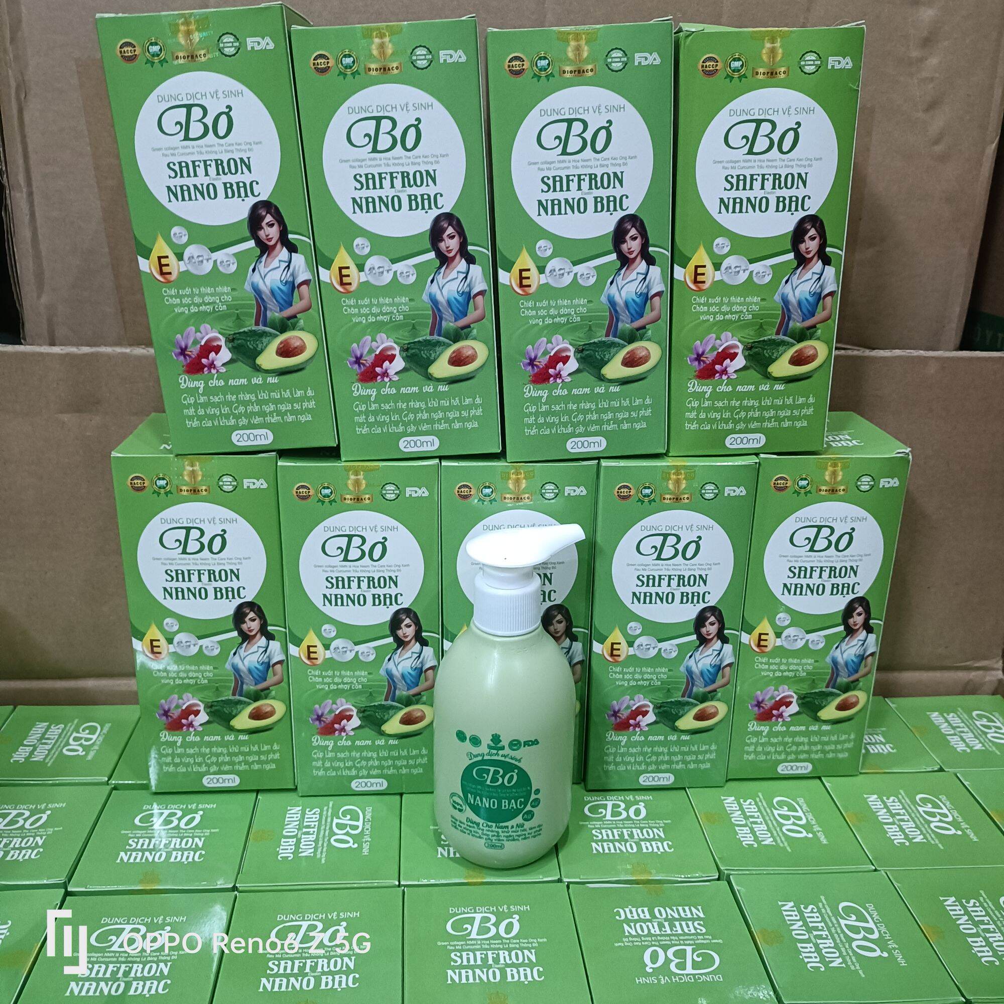 combo 3 chai DUNG DỊCH VỆ SINH BƠ TRẦU KHÔNG NANO BẠC DÀNH CHO TRẺ EM TỪ 2 TUỔI TRỞ LÊN. CHAI 200ml