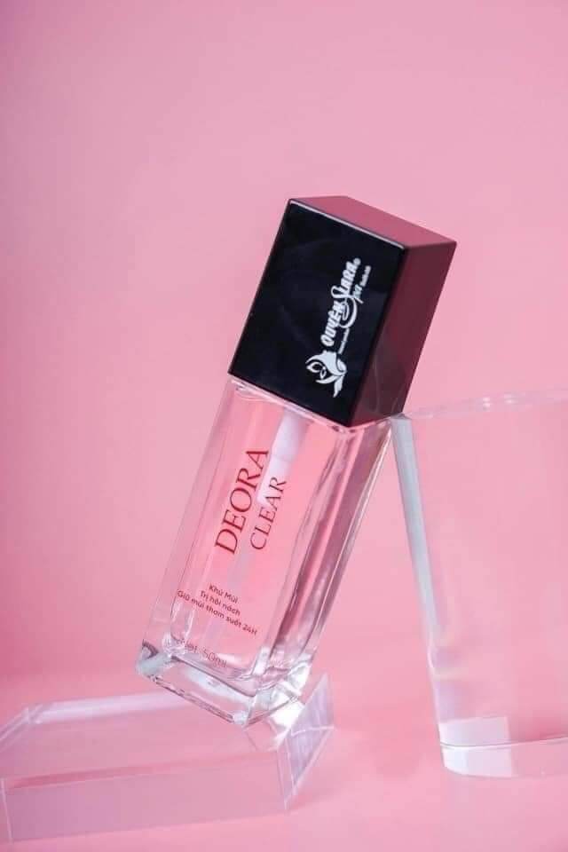 Xịt khử mùi hôi nách DEORA CLEAR 3-in-1 Quyên Lara