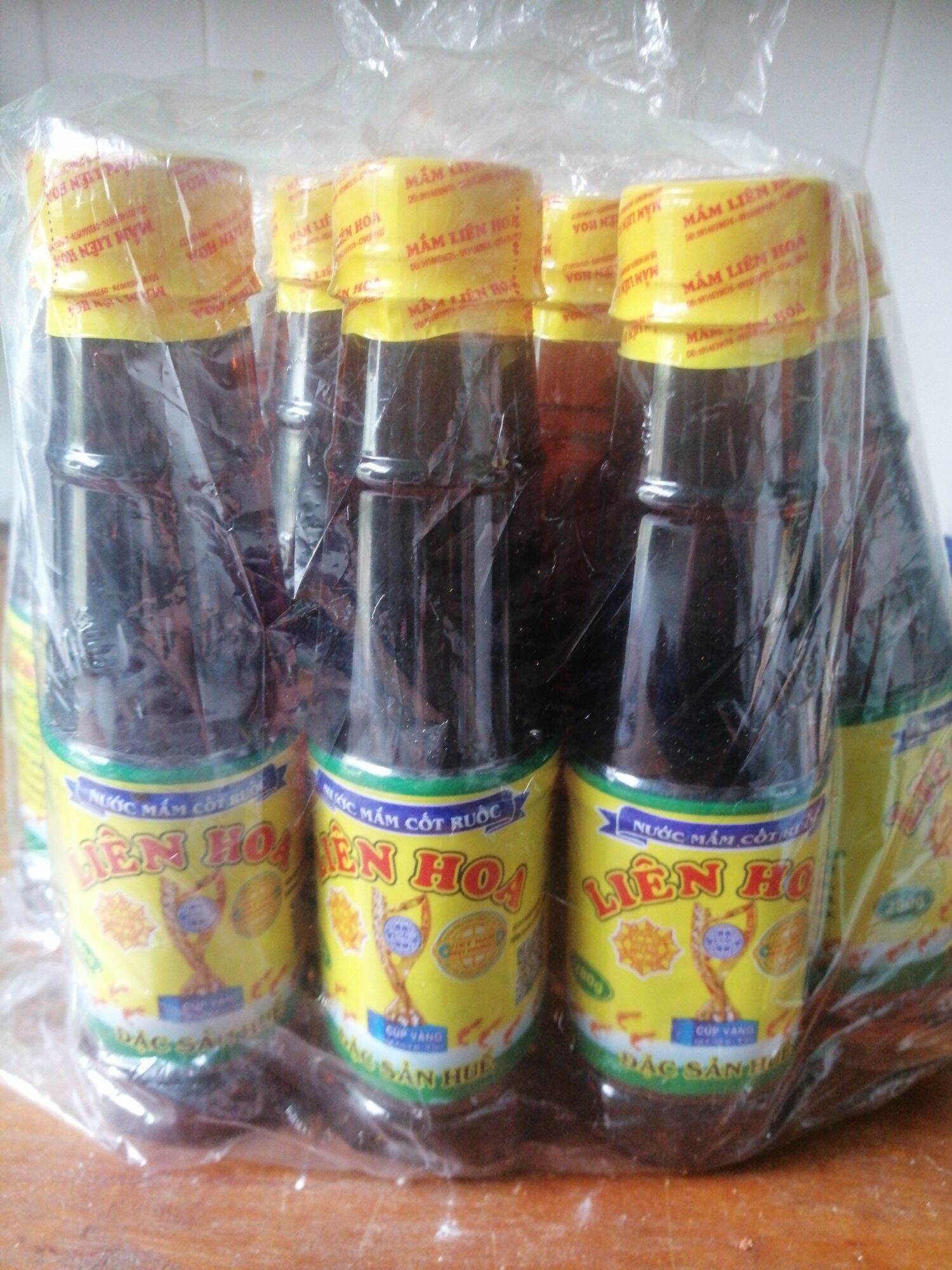 Nước mắm ruốc liên hoa - đặc sản huế - combo 10 chai 280gr - nước nắm ngon