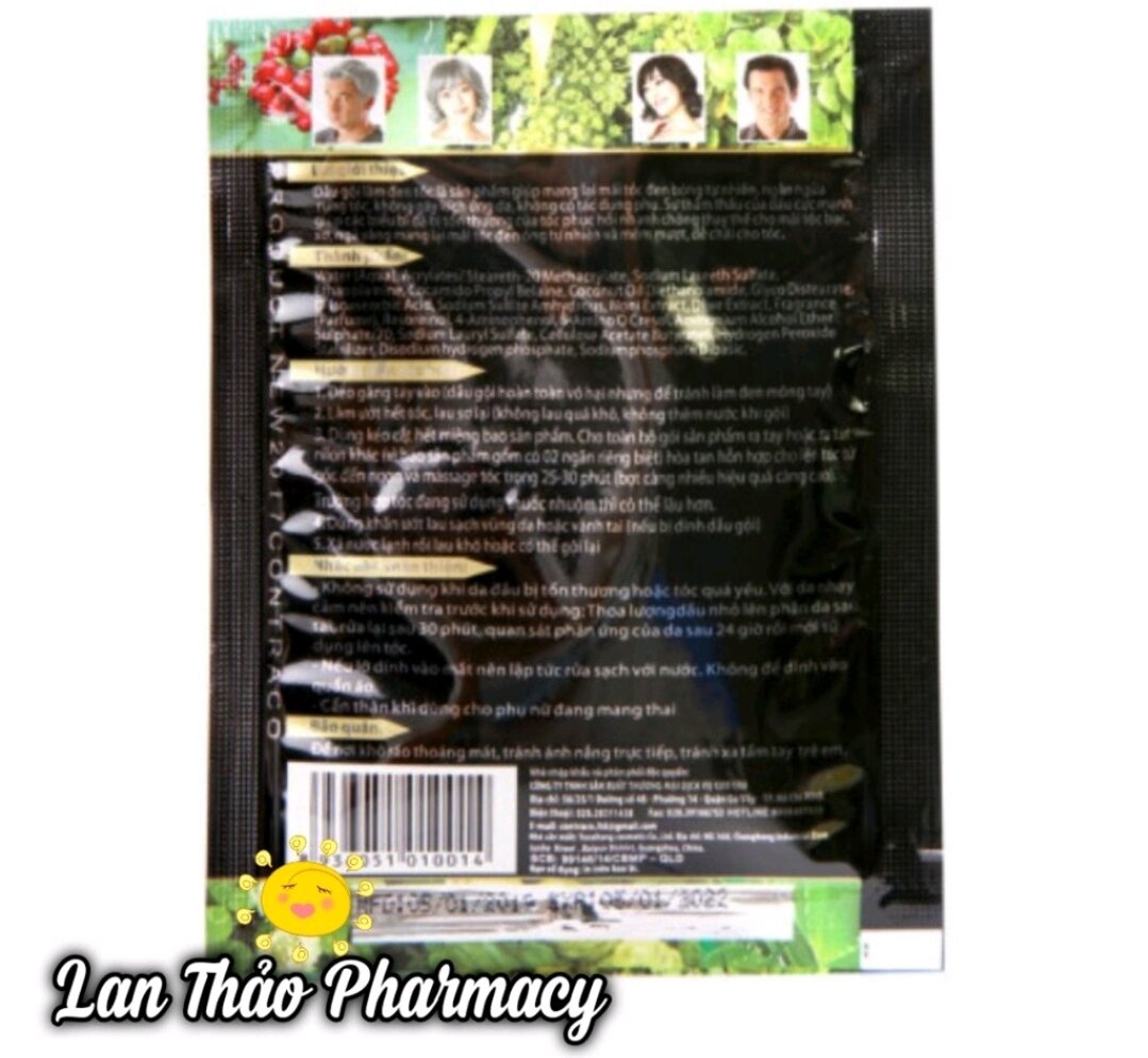 Dầu Gội Matrix GỘI LÀ ĐEN - Gói 25ml.
