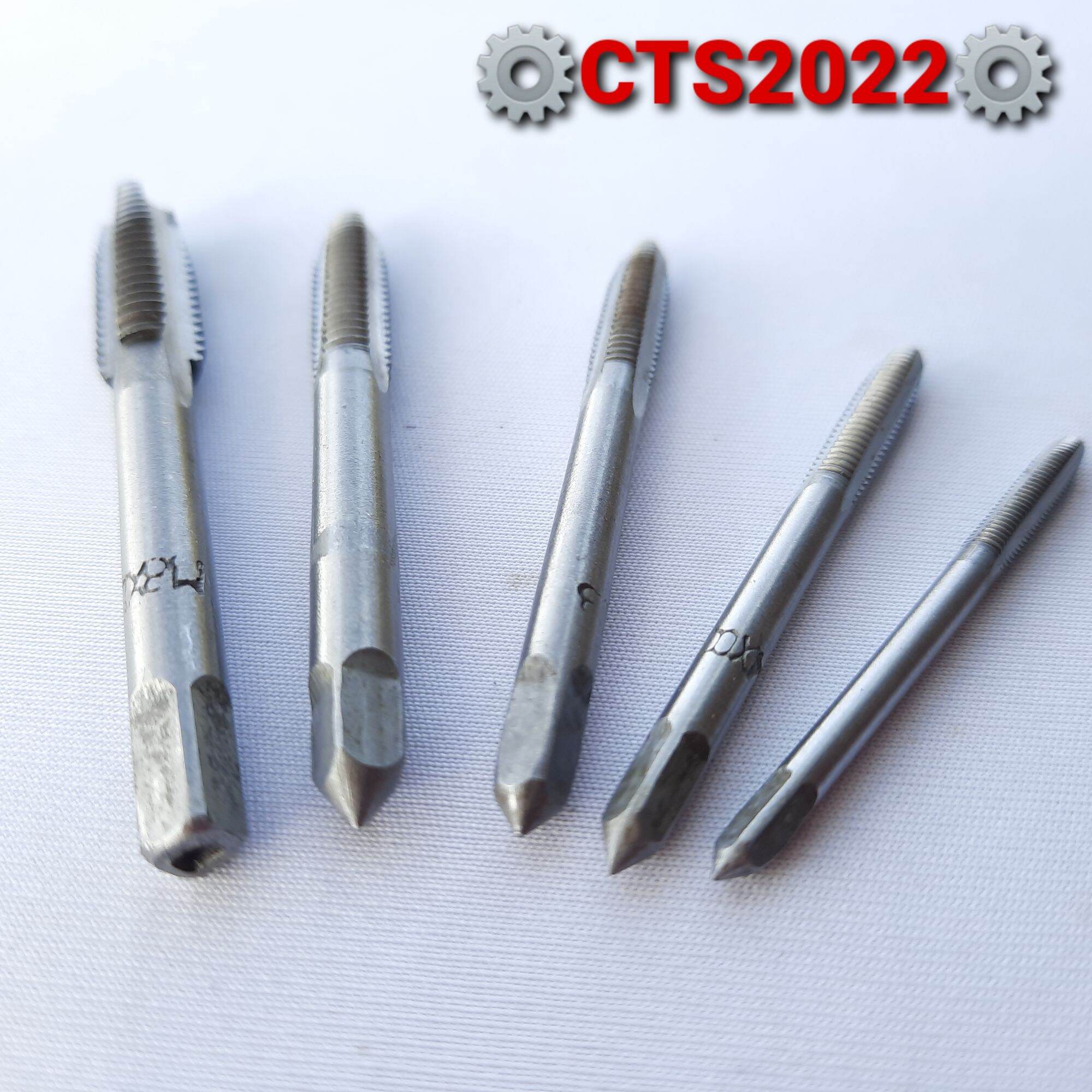 Combo 5 mũi taro tạo ren trong (3,4,5,6,8mm)