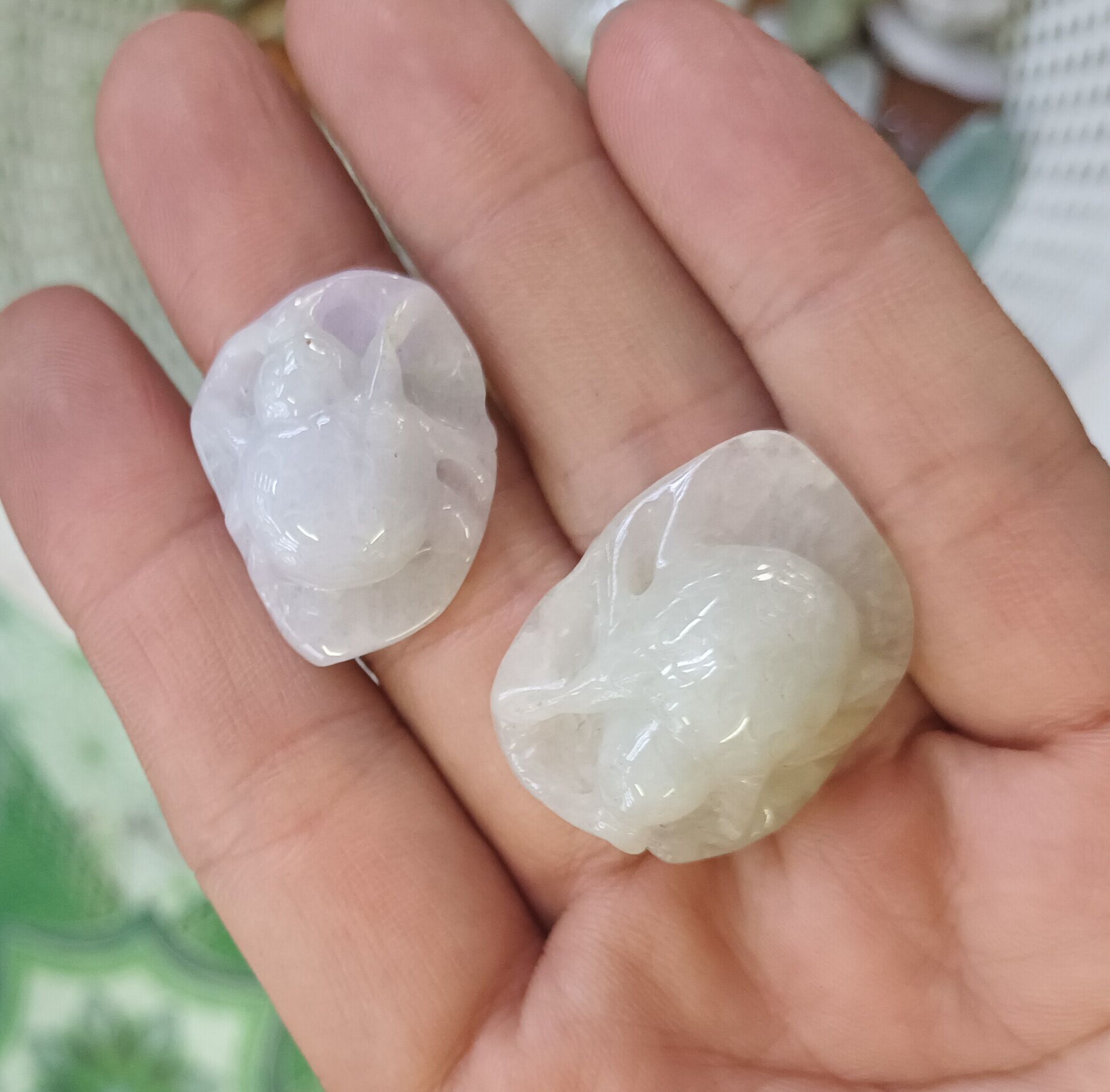 Nhện đá cẩm thạch phong thủy thiên nhiên may mắn