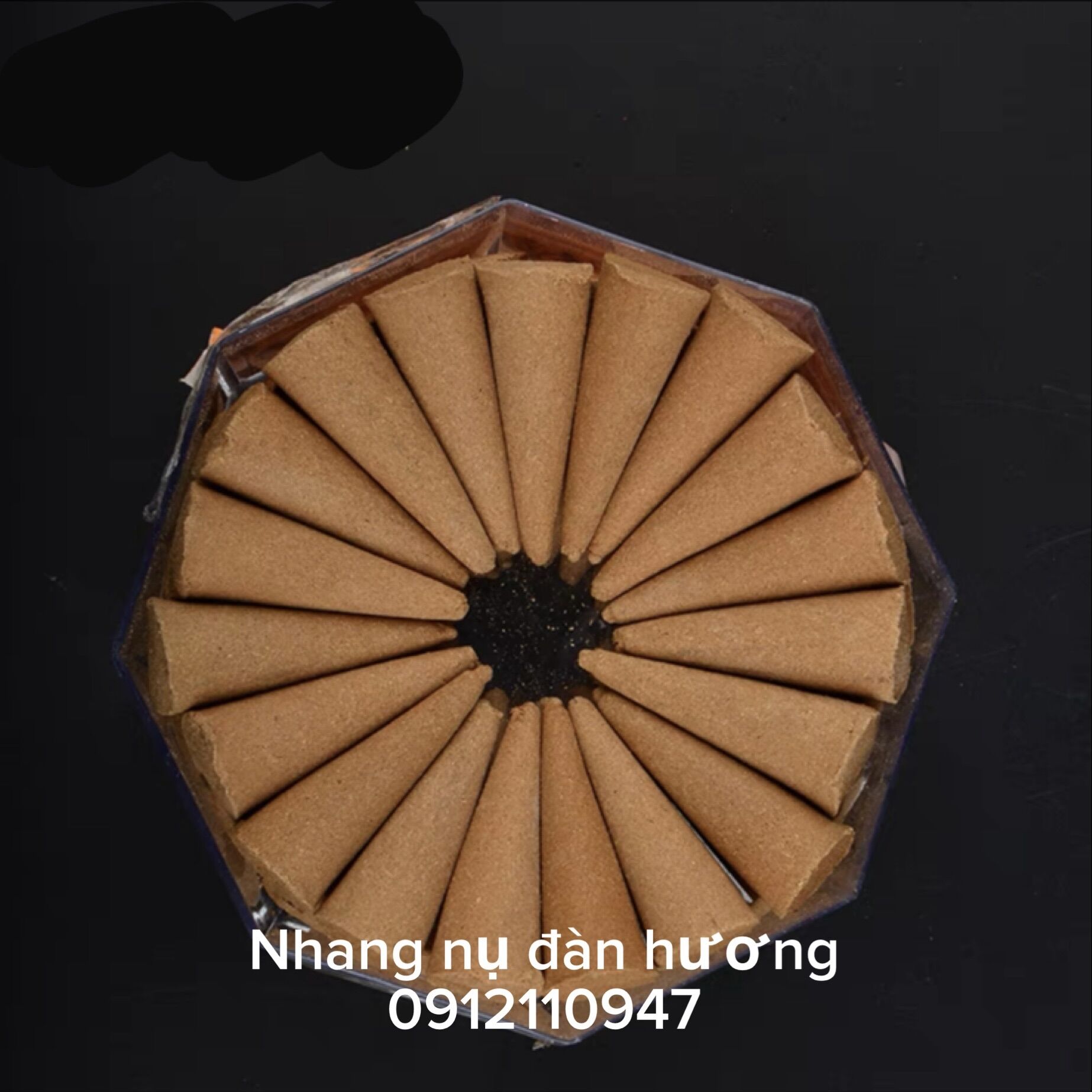 Nhang nón đàn hương trắng ấn độ cực thơm