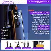 HELLOLEIBOO | Bơm hơi xe đạp điện mới loại đường cao tốc có đồng hồ đo áp suất dùng tại nhà Bơm khí nén đa năng cho xe đạp và xe điện