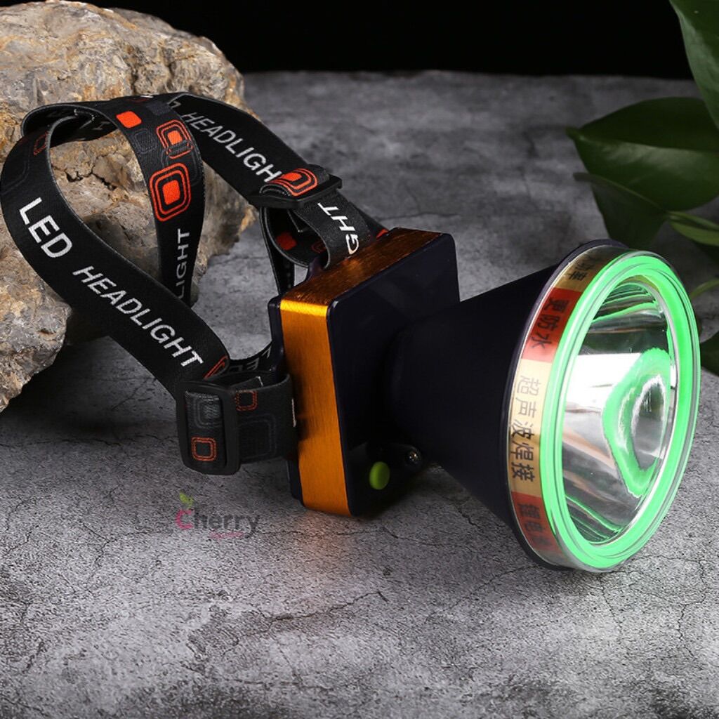 Đèn Pin Đội Đầu A366 ánh sáng mạnh chống nước Ánh sáng vàng hoặc Ánh sáng trắng Màu ràn ri