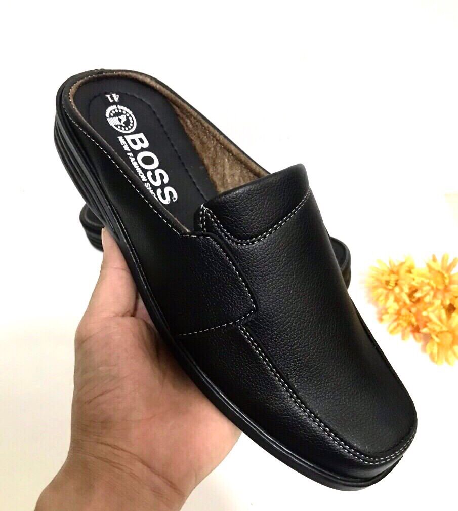 Giày không gót nam mẫu mới..da mềm..đế khâu sẵn rất chắc chắn