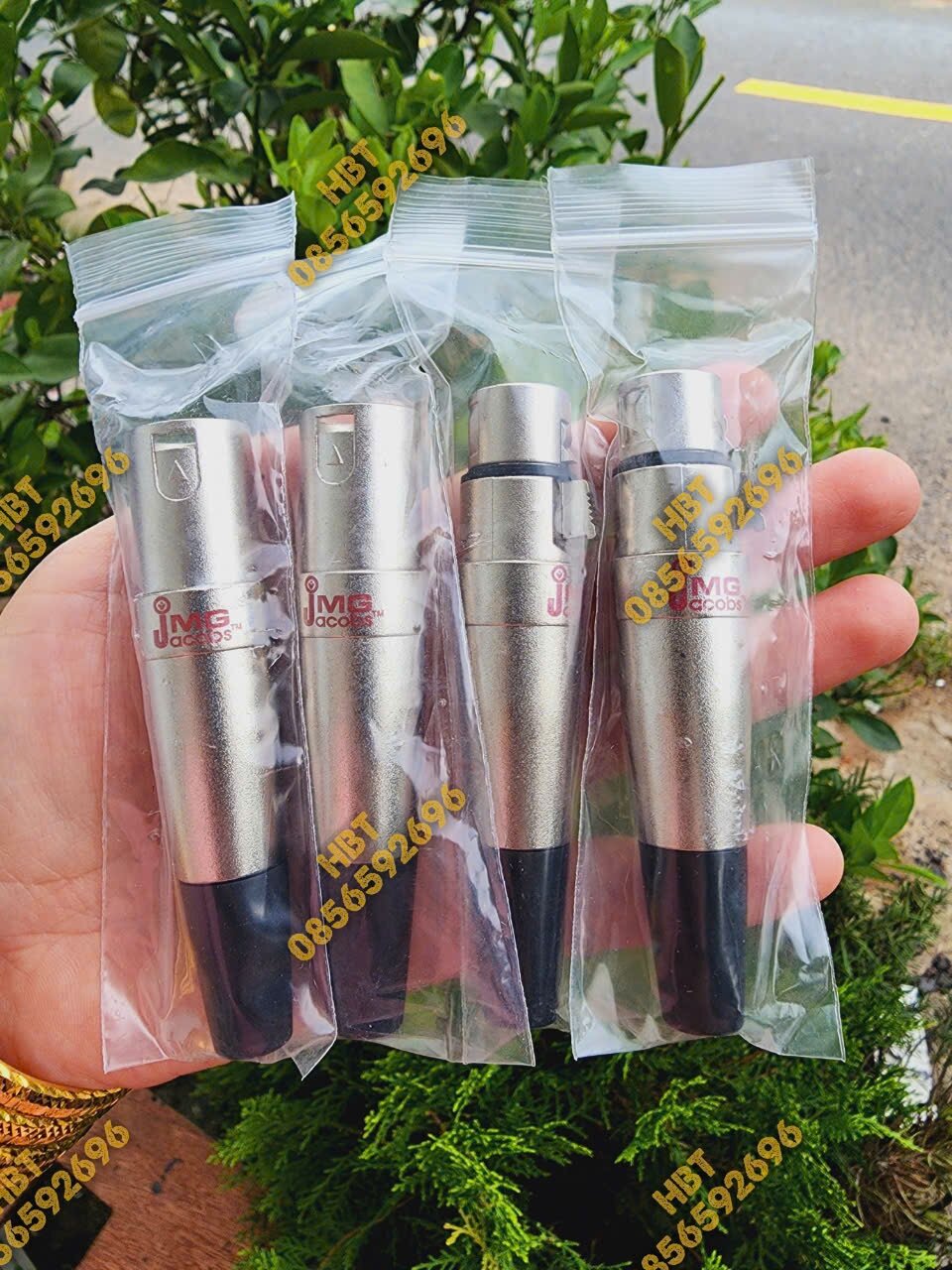 jack cắm canon đực cái, bộ 5 đực 5 cái