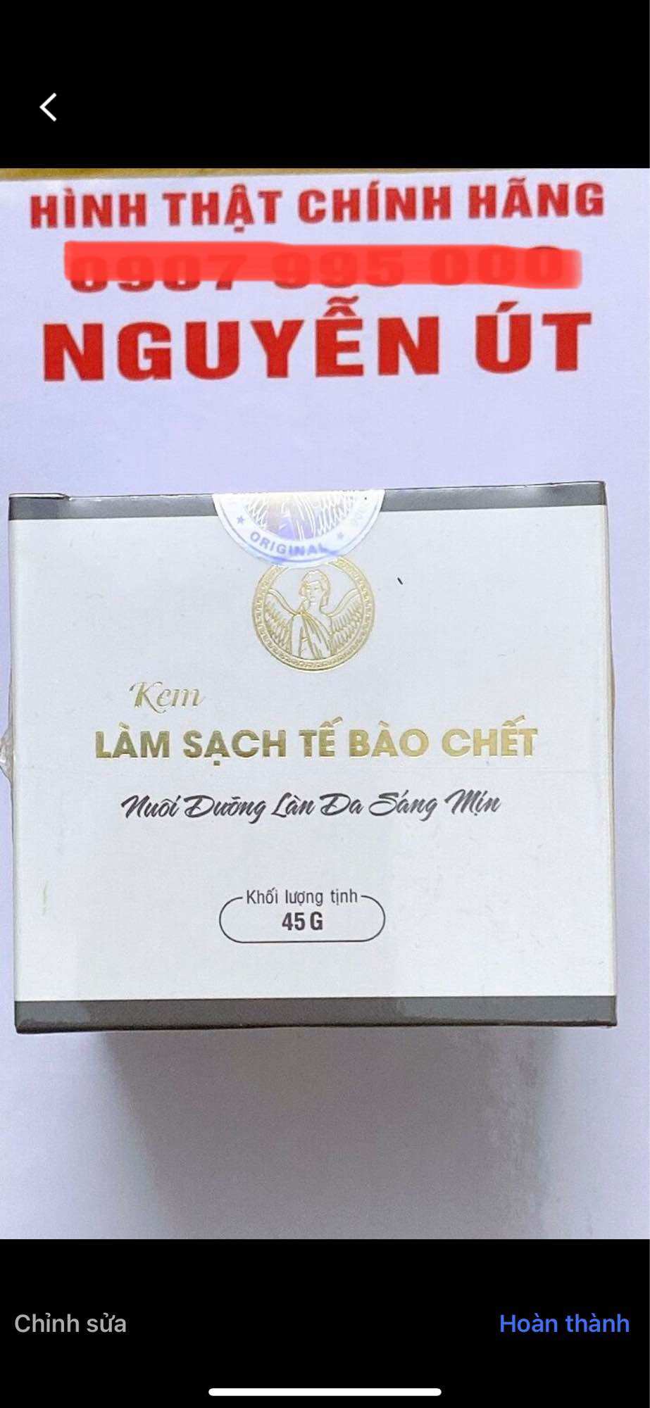 [HCM]kem làm sạch tế bào chết thorakao 45g