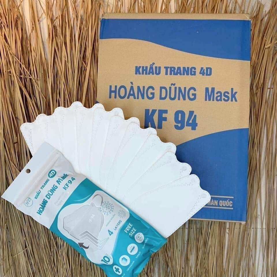 Kf 94 hoàng dũng không đổ lông, không mùi combo 100 cái