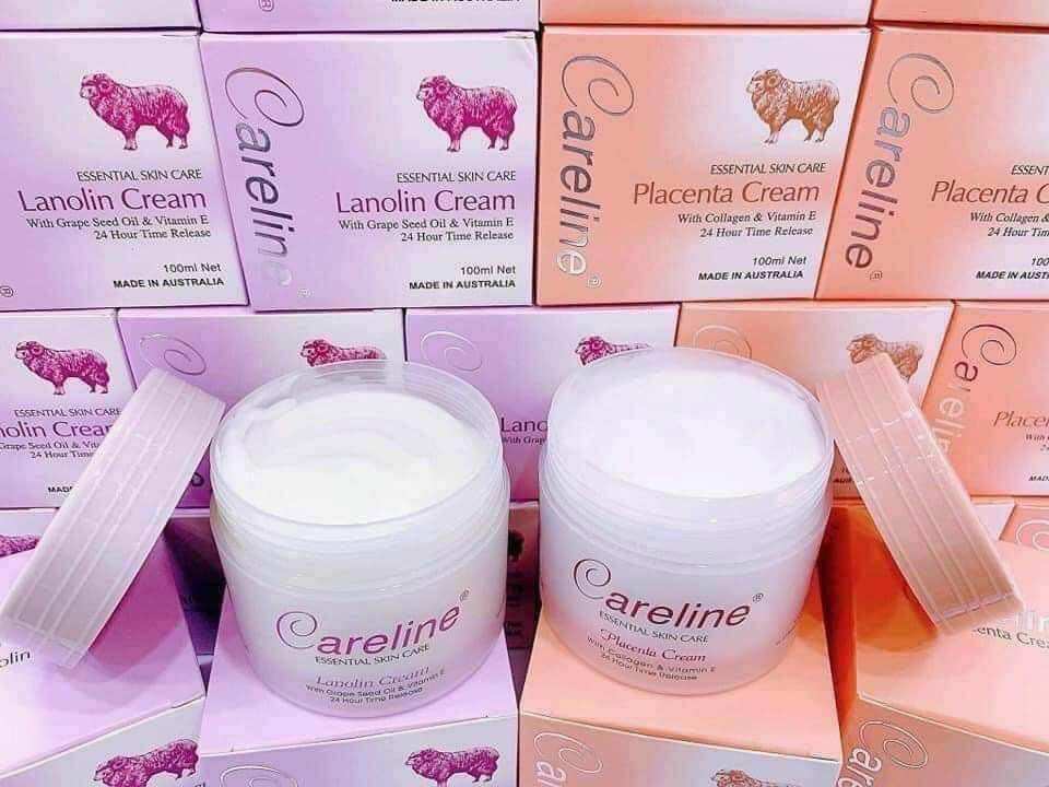 Kem dưỡng ẩm nhau thai cừu Careline Úc 100ml