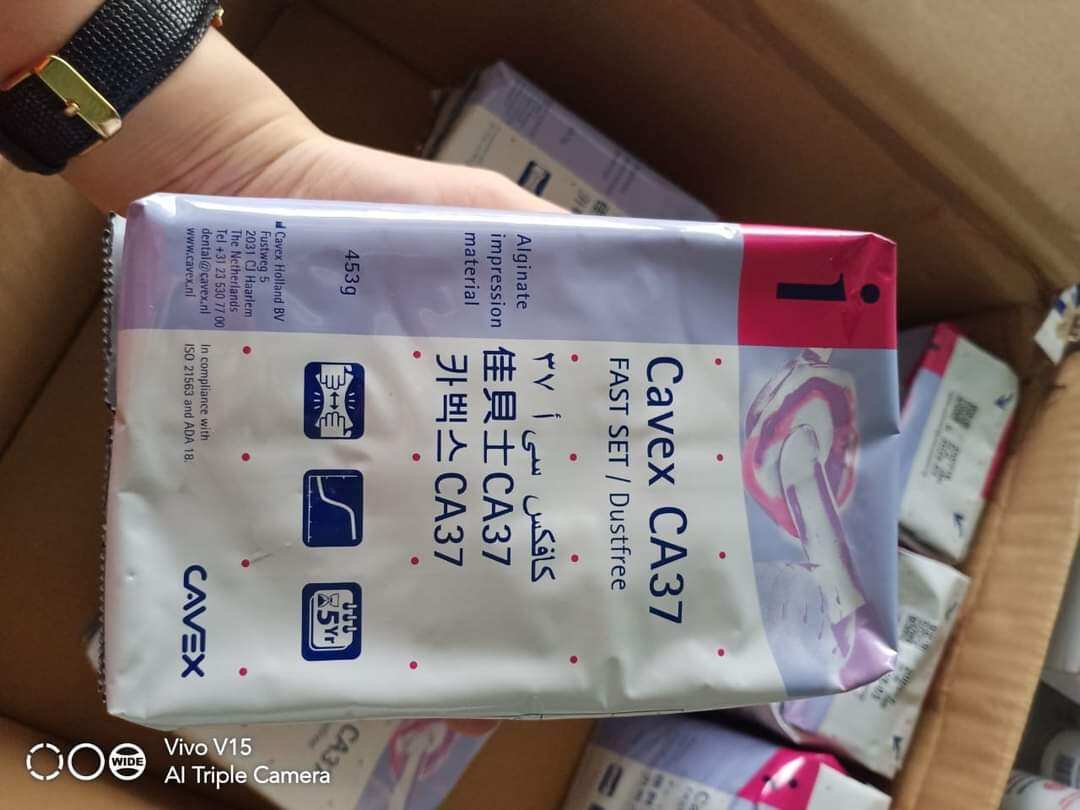 Chất lấy dấu alginate cavex ca37 gói 453g, xuất xứ hà lan