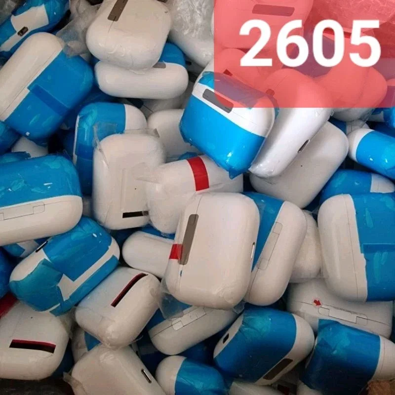 Hộp sạc +2 tai nghe cũ hỏng cho a.e thợ lấy linh kiện