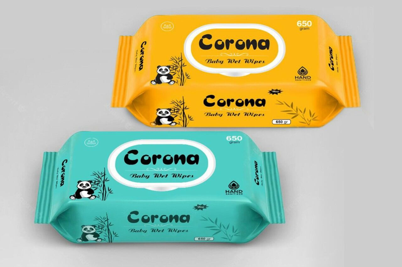 Combo 5 b khăn giấy ướt corona loại 650g