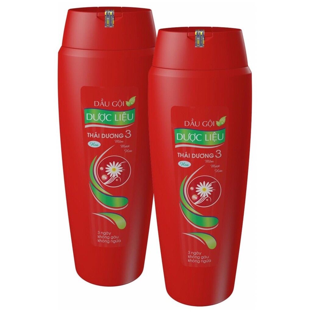 Dầu gội dược liệu thái dương 3 hương hoa - chai 200ml