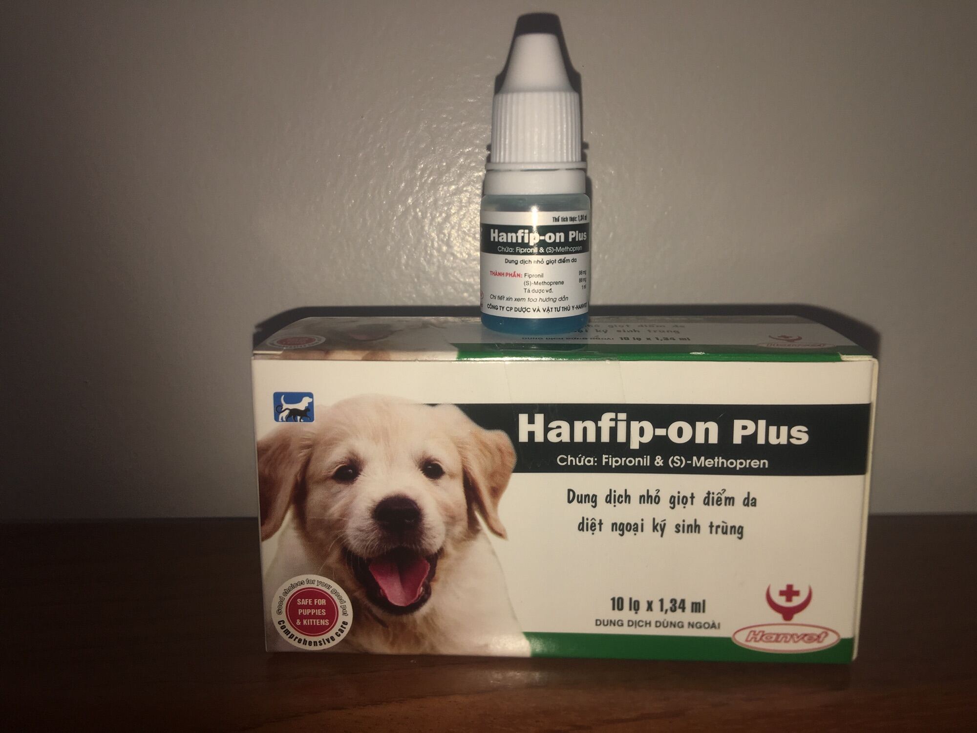 Thuốc trị ve, ghẻ, rận chó mèo HANFIP-ON PLUS