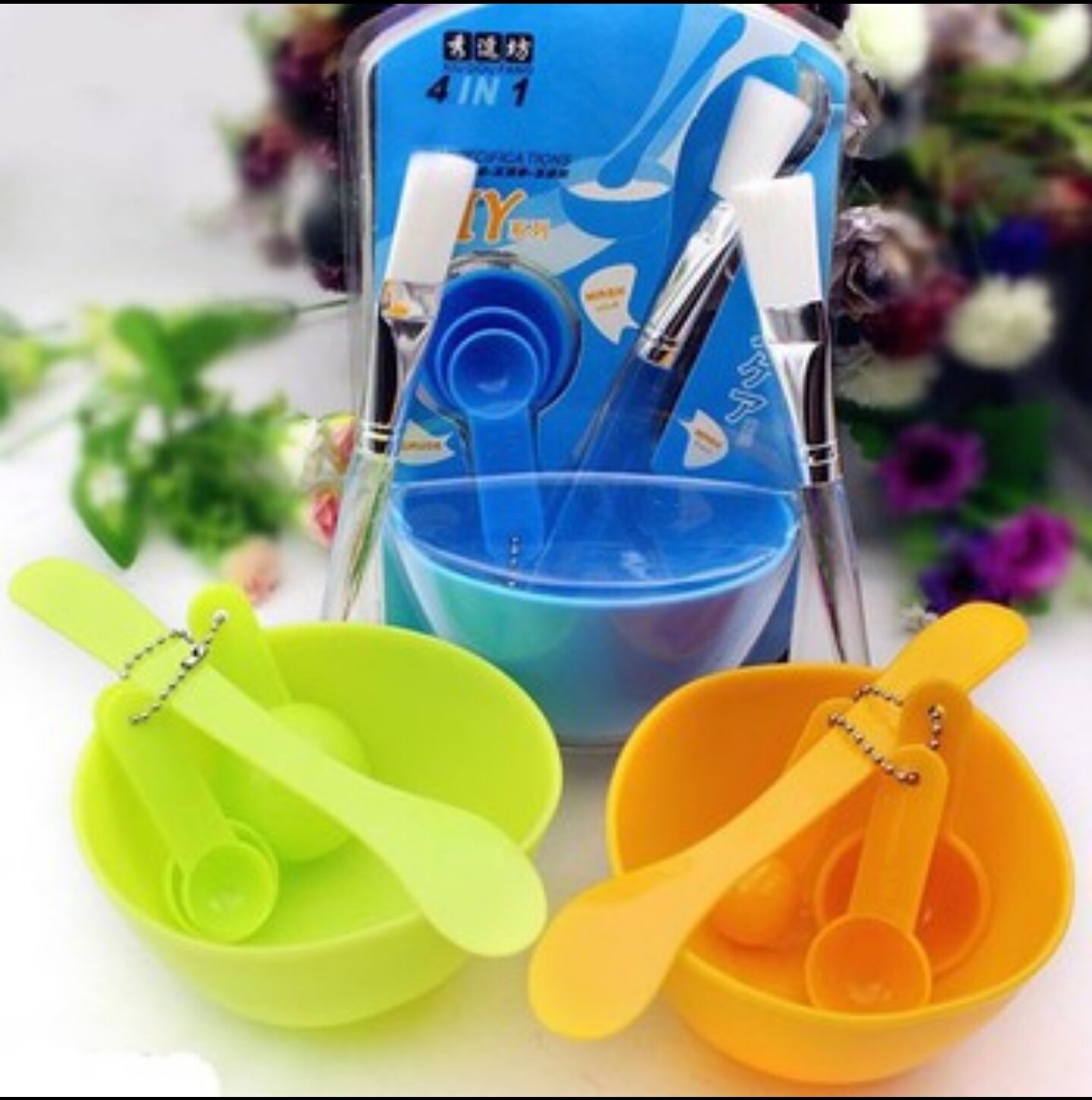 Bát trộn đắp mặt nạ chăm sóc da